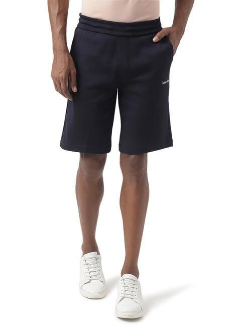 calvin klein jeans night sky logo regular fit shorts