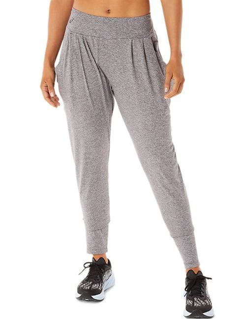 asics grey track pants