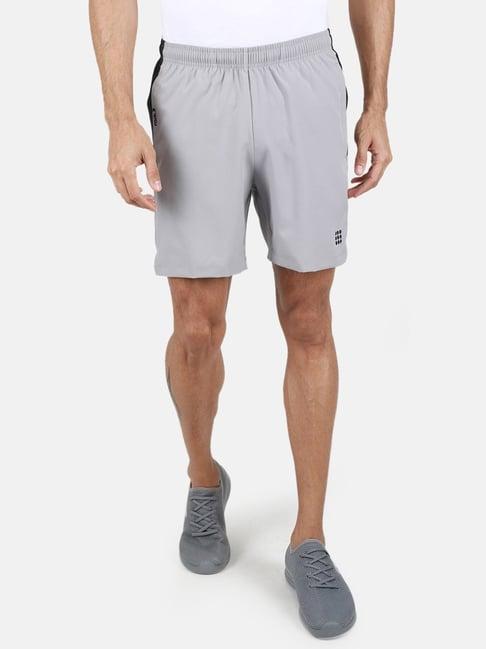 rock.it grey regular fit shorts