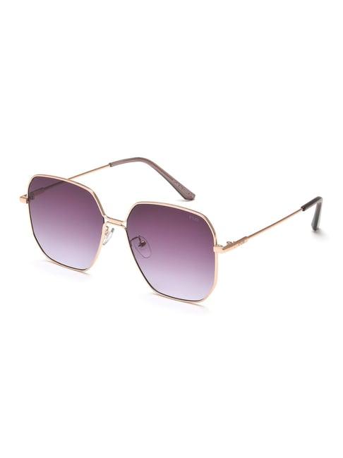 irus by idee purple square sunglasses for women