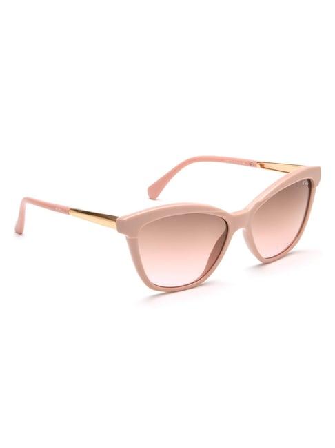 irus by idee brown cat eye sunglasses for women