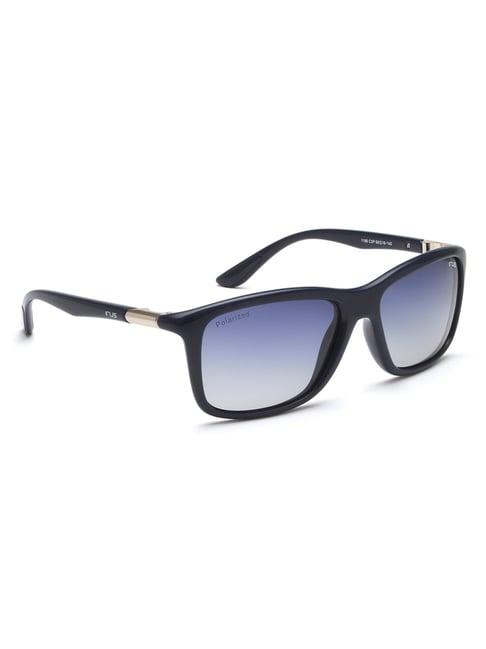 irus by idee blue square sunglasses for men