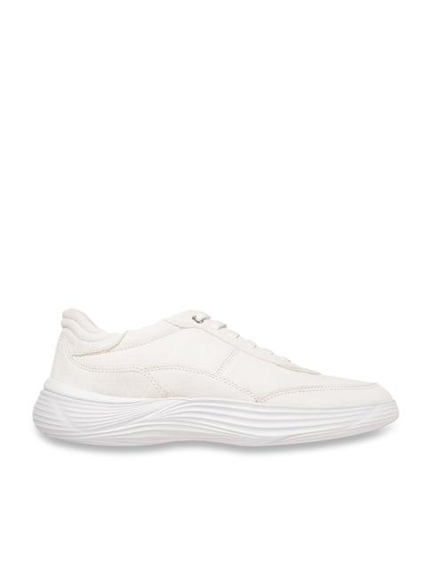 geox men's u fluctis off white casual sneakers