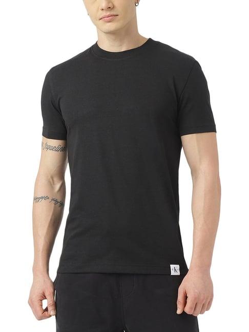 calvin klein jeans black regular fit t-shirt