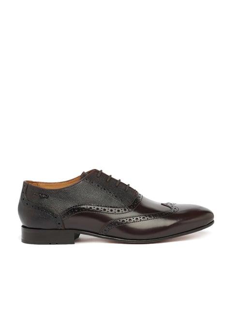 ruosh men's brown brogue shoes