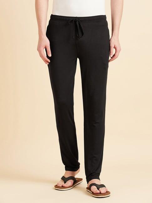 sweet dreams black regular fit lounge pants