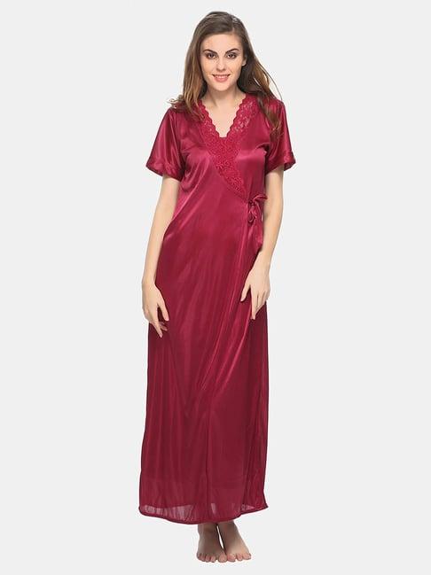 clovia wine robe