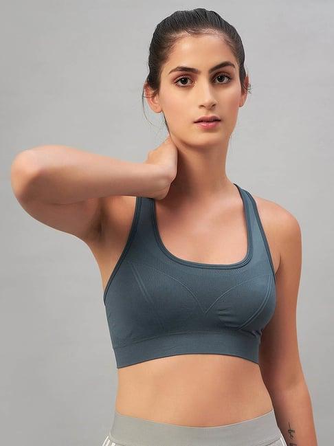 c9 airwear grey blended full coverage sports bra