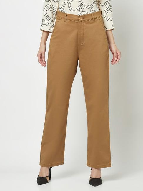 crimsoune club khaki regular fit trousers