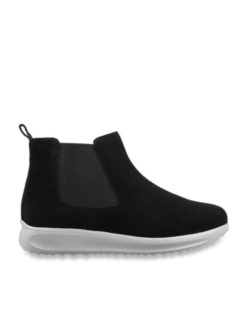 mochi men's black chelsea boots