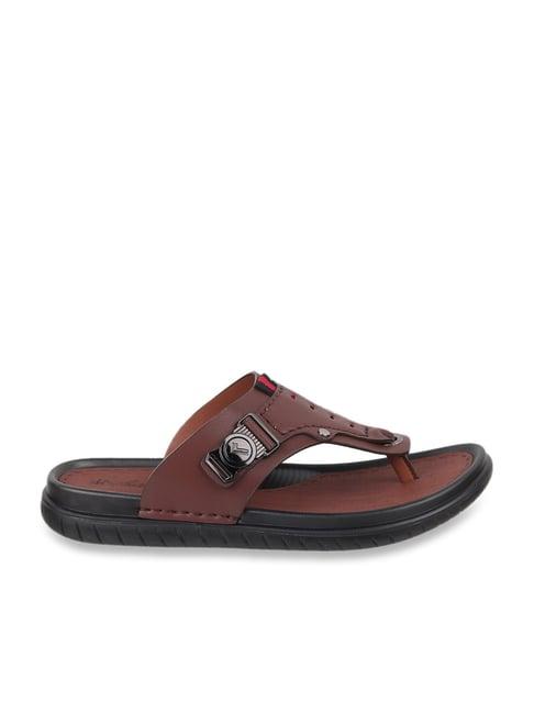 da vinchi by metro men's brown thong sandals