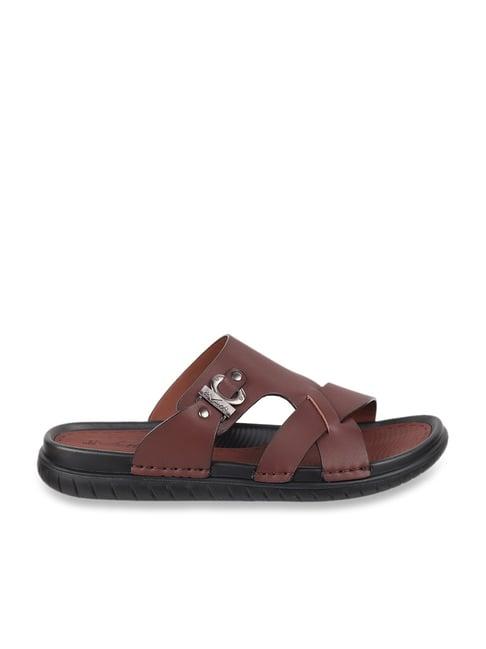 da vinchi by metro men's brown casual sandals