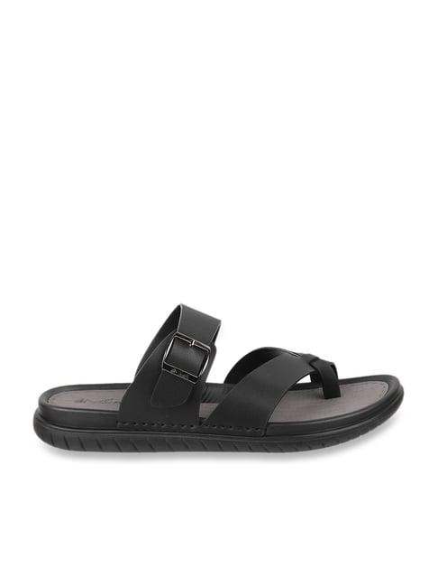 da vinchi by metro men's black toe ring sandals