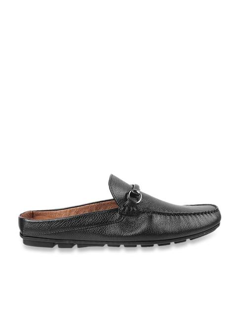 da vinchi by metro men's black mule shoes