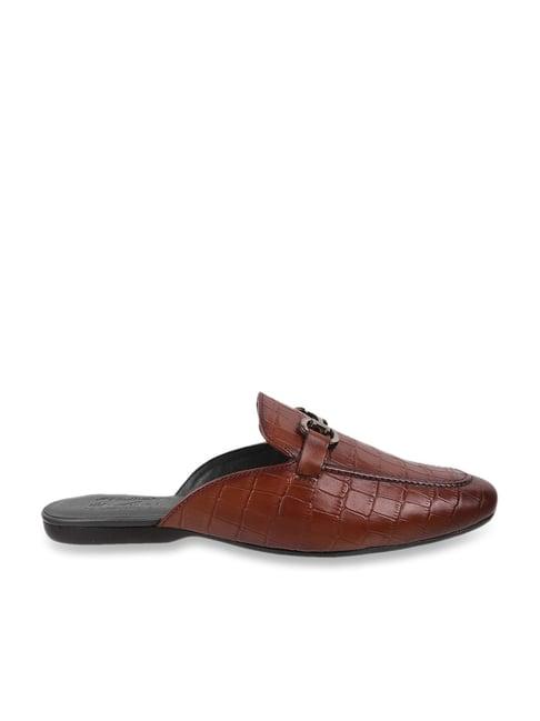 da vinchi by metro men's brown mule shoes