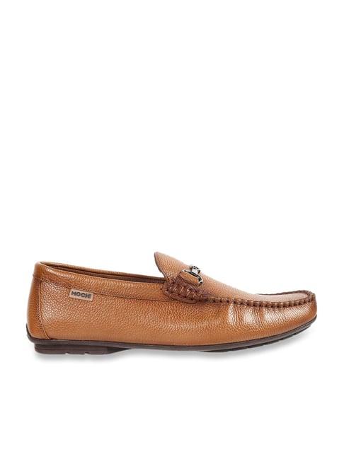 mochi men's tan casual loafers