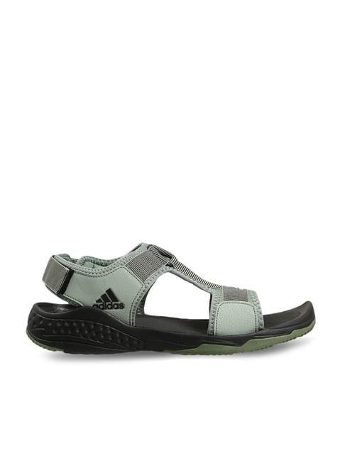 adidas men's rytenz sea green floater sandals