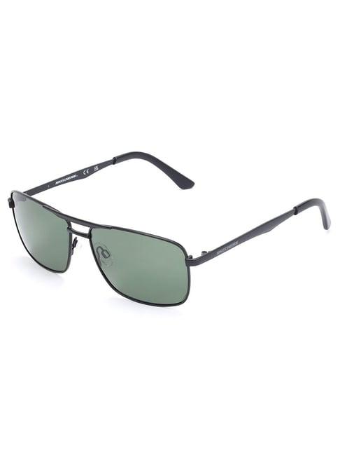 skechers green aviator uv protection sunglasses for men