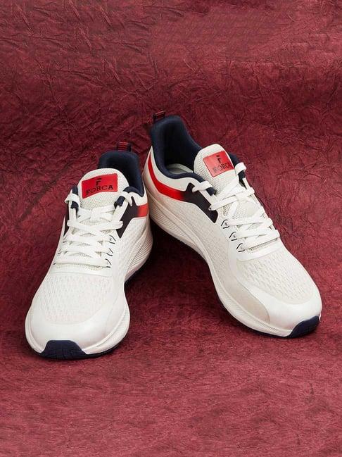 forca by lifestyle men's white running shoes