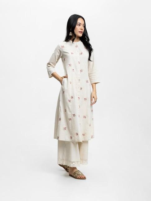 utsa by westside off white kurta