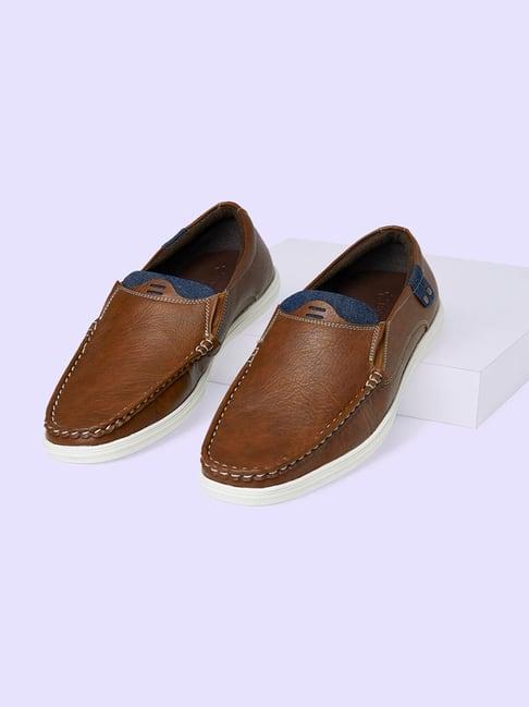 byford by pantaloons men's tan casual loafers