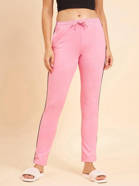 sweet dreams pink cotton lounge pants