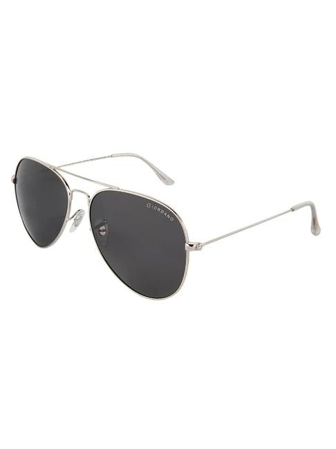 giordano grey pilot unisex sunglasses