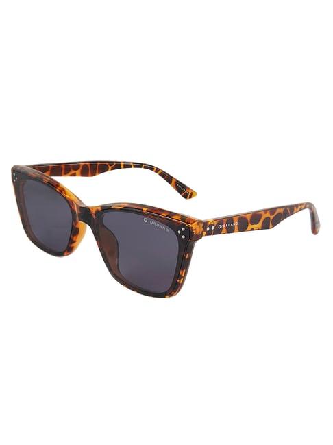 giordano grey square sunglasses for women