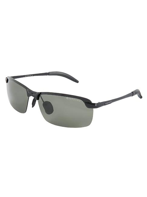 giordano metallic square sunglasses for men