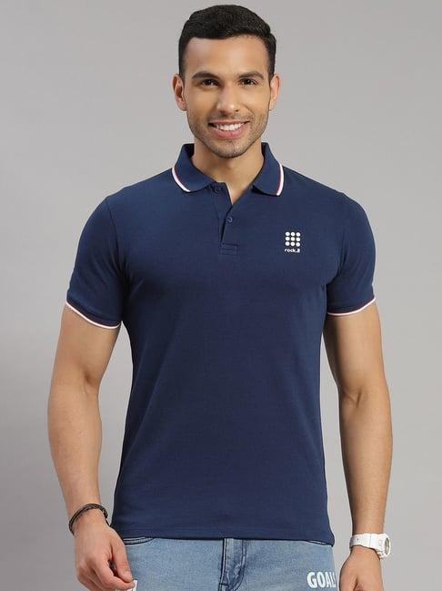 rock.it blue smart fit polo t-shirt