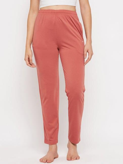 okane coral mid rise lounge pants