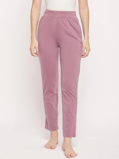 okane pink mid rise lounge pants