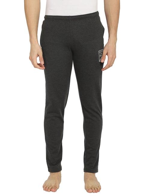 dyca anthra melange regular fit trackpants