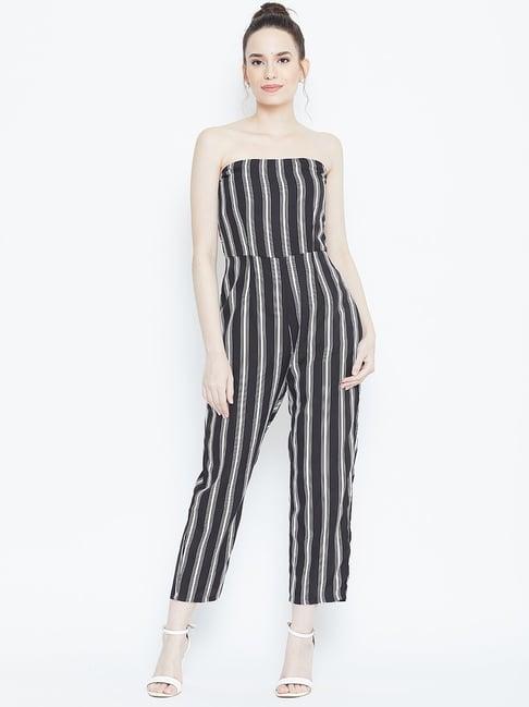 dodo & moa black printed jumpsuit