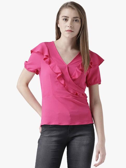 dodo & moa pink regular fit top