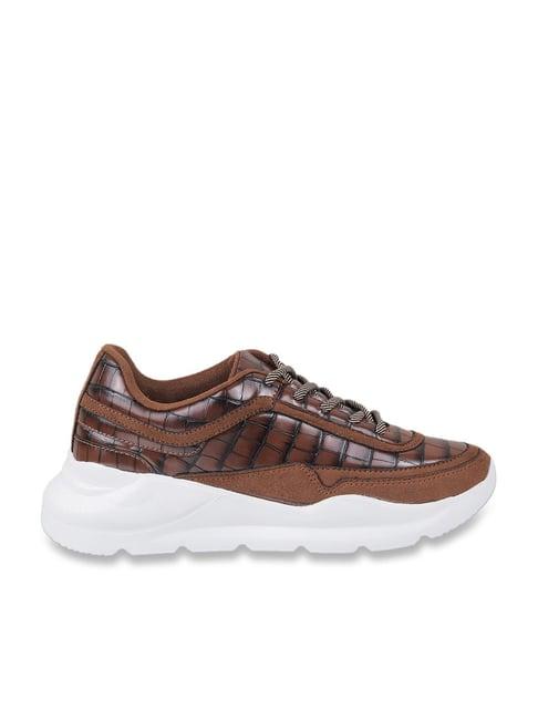 catwalk women's brown running shoes