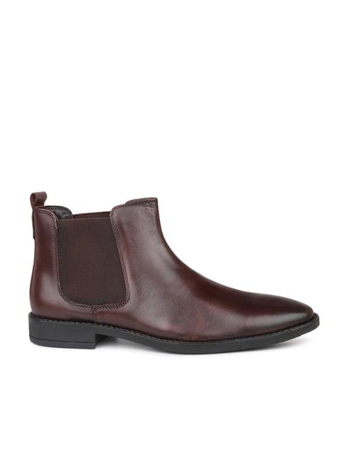 privo by inc.5 men's bordo chelsea boots