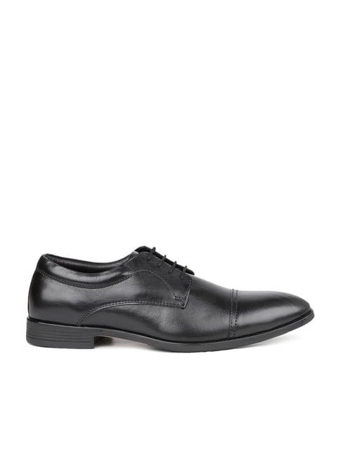 privo by inc.5 men's black derby shoes