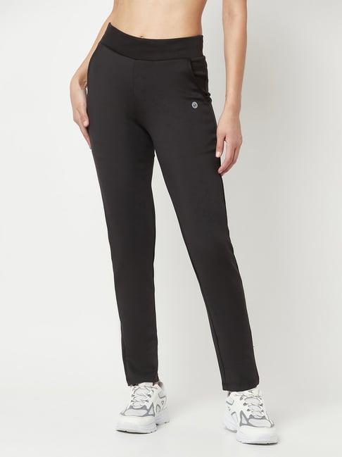 crimsoune club black slim fit mid rise trousers