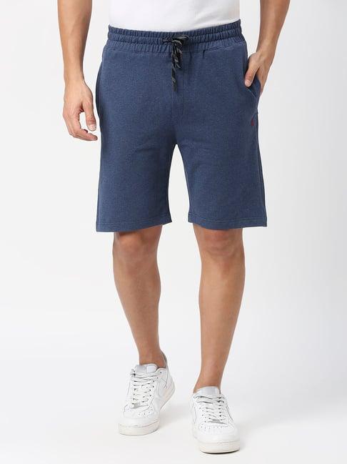 dragon hill dark blue relaxed fit shorts