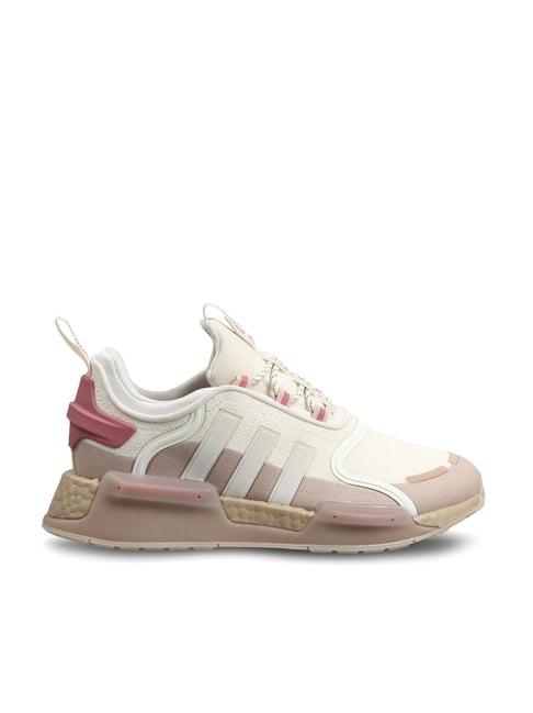 adidas originals women's nmd white running shoes