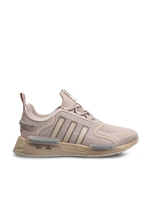 adidas originals men's nmd beige running shoes