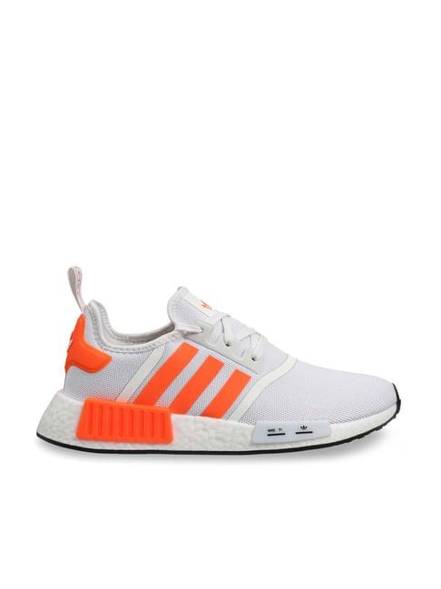 adidas originals men's nmd white running shoes