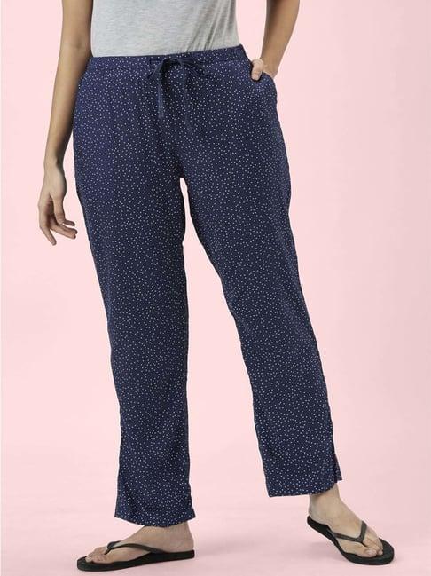 dreamz by pantaloons blue polka dots pyjamas