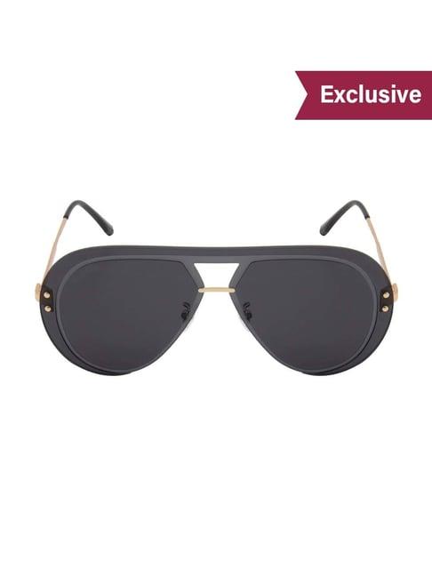 ted smith grey aviator uv protection unisex sunglasses