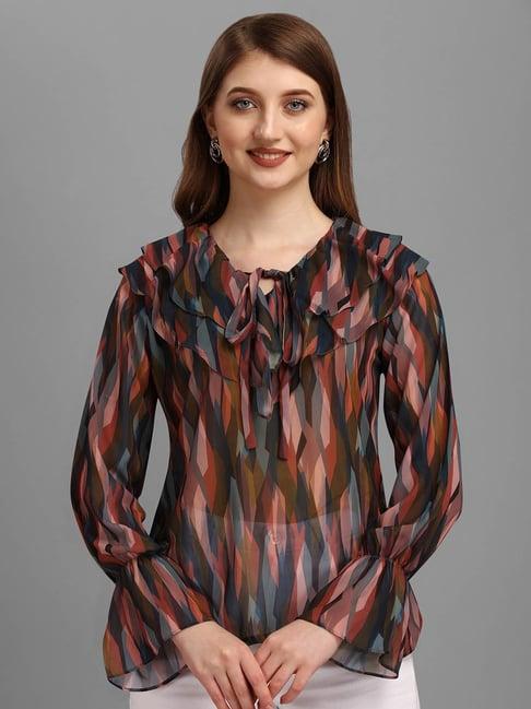 masakali.co multicolor printed top