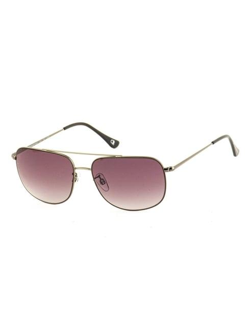 united colors of benetton purple square sunglasses for men