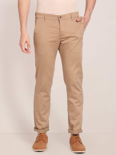 u.s. polo assn. light brown slim fit chinos