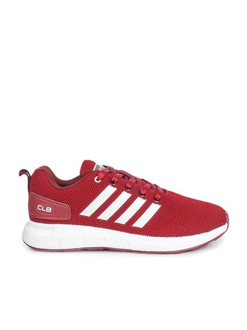 columbus men's red running shoes