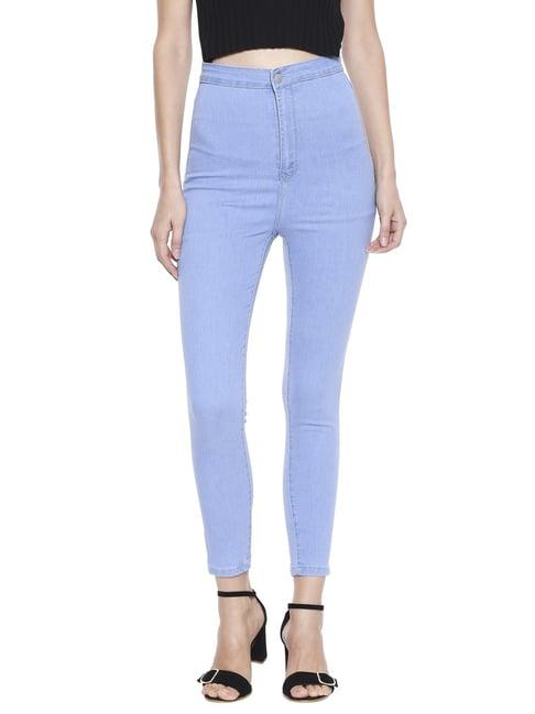 recap blue high rise jeans